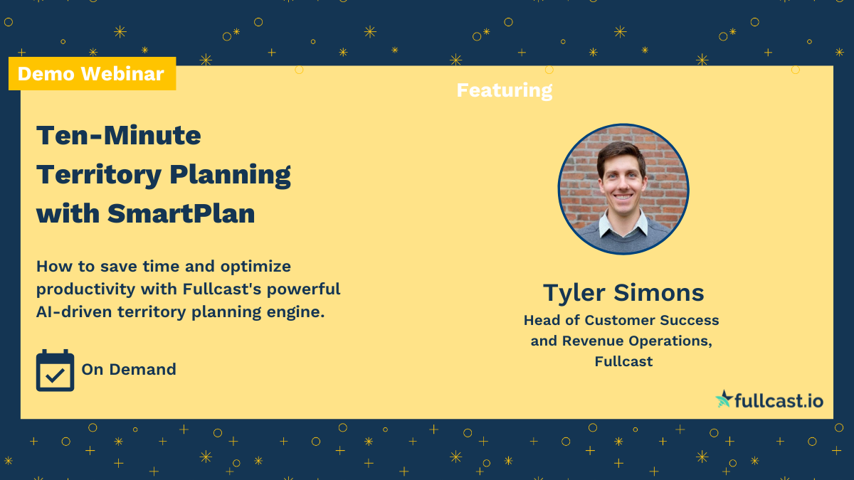 On-Demand Webinar - Ten-Minute Territory Planning with SmartPlan